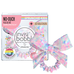 invisibobble KIDS SLIM SPRUNCHIE with BOW Sweets for my Sweet Packaging and Single